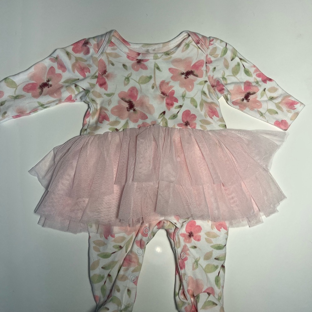 Baby Starters Floral Print Onesie
